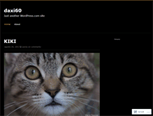 Tablet Screenshot of daxi60.wordpress.com