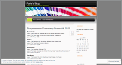 Desktop Screenshot of farisfar.wordpress.com