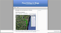 Desktop Screenshot of placetostay.wordpress.com
