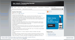 Desktop Screenshot of midatlanticbb.wordpress.com