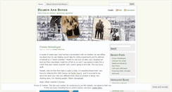Desktop Screenshot of heartsnbones.wordpress.com