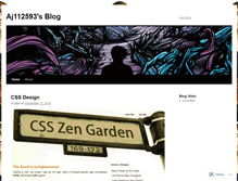 Tablet Screenshot of aj112593.wordpress.com