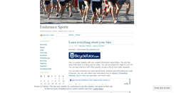 Desktop Screenshot of endurancemag.wordpress.com