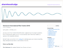 Tablet Screenshot of aharmlessdrudge.wordpress.com