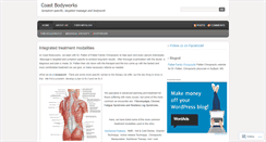 Desktop Screenshot of coastbodyworks.wordpress.com