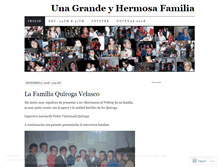 Tablet Screenshot of familiaquiroga.wordpress.com