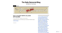 Desktop Screenshot of dailydemocrat.wordpress.com