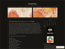 Tablet Screenshot of dhangski.wordpress.com