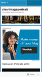Mobile Screenshot of clearimageportrait.wordpress.com