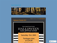 Tablet Screenshot of clearimageportrait.wordpress.com