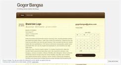 Desktop Screenshot of gogorbangsa.wordpress.com