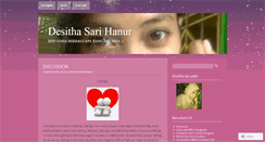 Desktop Screenshot of desithasarihanur.wordpress.com