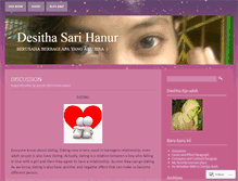 Tablet Screenshot of desithasarihanur.wordpress.com