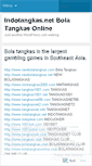 Mobile Screenshot of indotangkas.wordpress.com