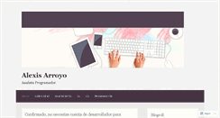 Desktop Screenshot of alexisad.wordpress.com