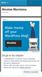 Mobile Screenshot of nicumoroianu.wordpress.com