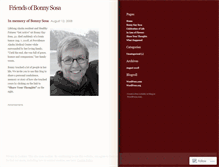 Tablet Screenshot of friendsofbonny.wordpress.com