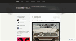 Desktop Screenshot of cinemetrica.wordpress.com