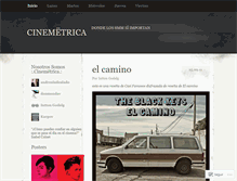 Tablet Screenshot of cinemetrica.wordpress.com