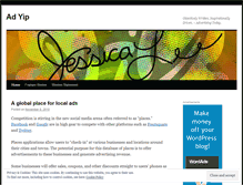 Tablet Screenshot of jessjlee.wordpress.com