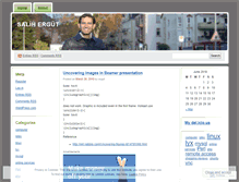 Tablet Screenshot of ergut.wordpress.com