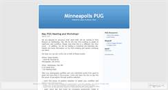 Desktop Screenshot of minneapolispug.wordpress.com