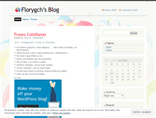 Tablet Screenshot of florygch.wordpress.com