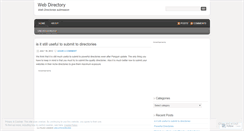 Desktop Screenshot of directoryofweb.wordpress.com
