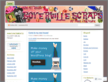 Tablet Screenshot of boyervillescraps.wordpress.com