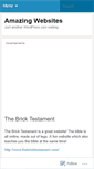 Mobile Screenshot of amazingwebsites.wordpress.com
