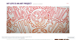 Desktop Screenshot of mylifeisanartproject.wordpress.com