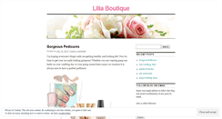 Desktop Screenshot of liliaboutique.wordpress.com