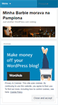 Mobile Screenshot of minhabarbiemoravanapamplona.wordpress.com
