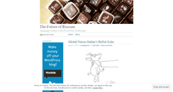 Desktop Screenshot of futureofrussian.wordpress.com