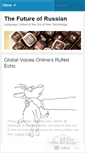 Mobile Screenshot of futureofrussian.wordpress.com