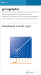 Mobile Screenshot of gonegraphic.wordpress.com