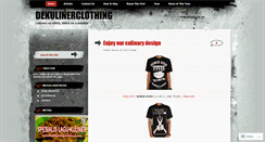 Desktop Screenshot of dekulinerclothing.wordpress.com