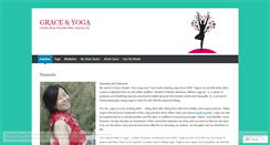 Desktop Screenshot of graceandyoga.wordpress.com