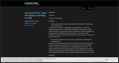 Desktop Screenshot of eddysit.wordpress.com