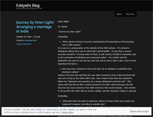 Tablet Screenshot of eddysit.wordpress.com