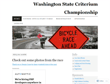 Tablet Screenshot of bellinghamstagerace.wordpress.com