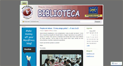 Desktop Screenshot of bibliocolegiao.wordpress.com