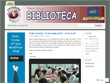 Tablet Screenshot of bibliocolegiao.wordpress.com