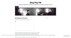 Desktop Screenshot of playfm.wordpress.com