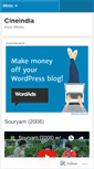 Mobile Screenshot of cineindia.wordpress.com