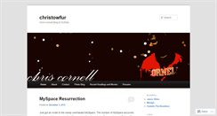 Desktop Screenshot of christowfur.wordpress.com