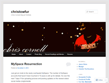 Tablet Screenshot of christowfur.wordpress.com
