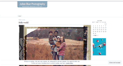 Desktop Screenshot of julianblue.wordpress.com
