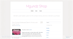 Desktop Screenshot of mgundzik.wordpress.com
