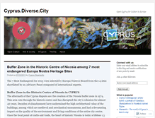 Tablet Screenshot of culturalcyprus.wordpress.com